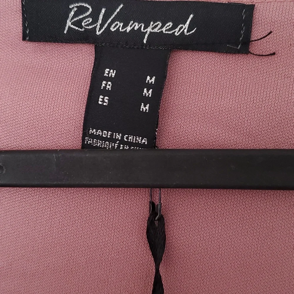 Revamped La Nuit- Pink Sparkled dress- Size M - Picture 4 of 5